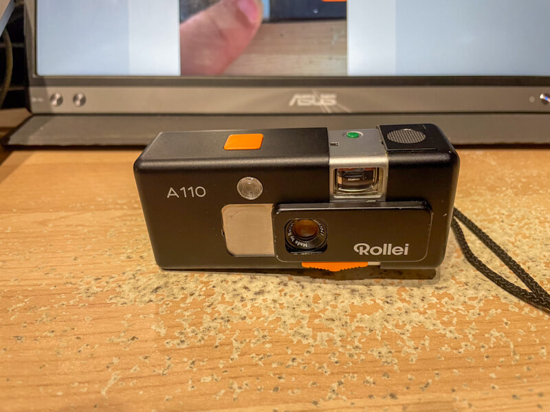 Rollei A110】ポケット110フィルムカメラ（オールドフィルムカメラ