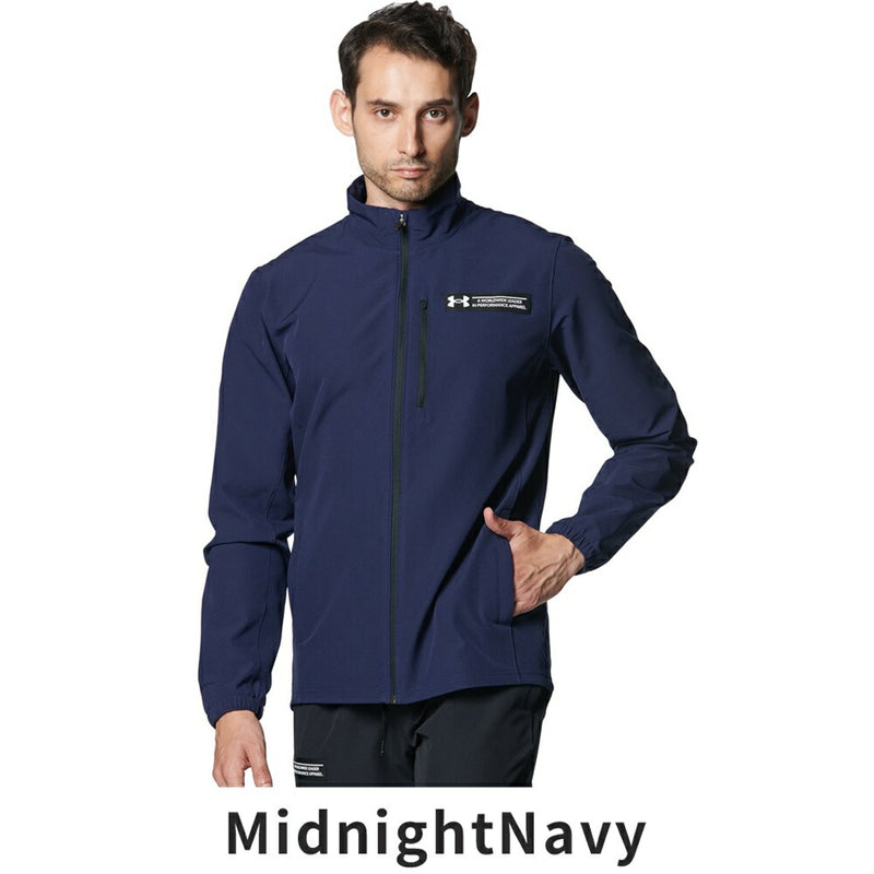 UNDER ARMOUR UAブラッシュドウーブン フルジップ ジャケット 23FW