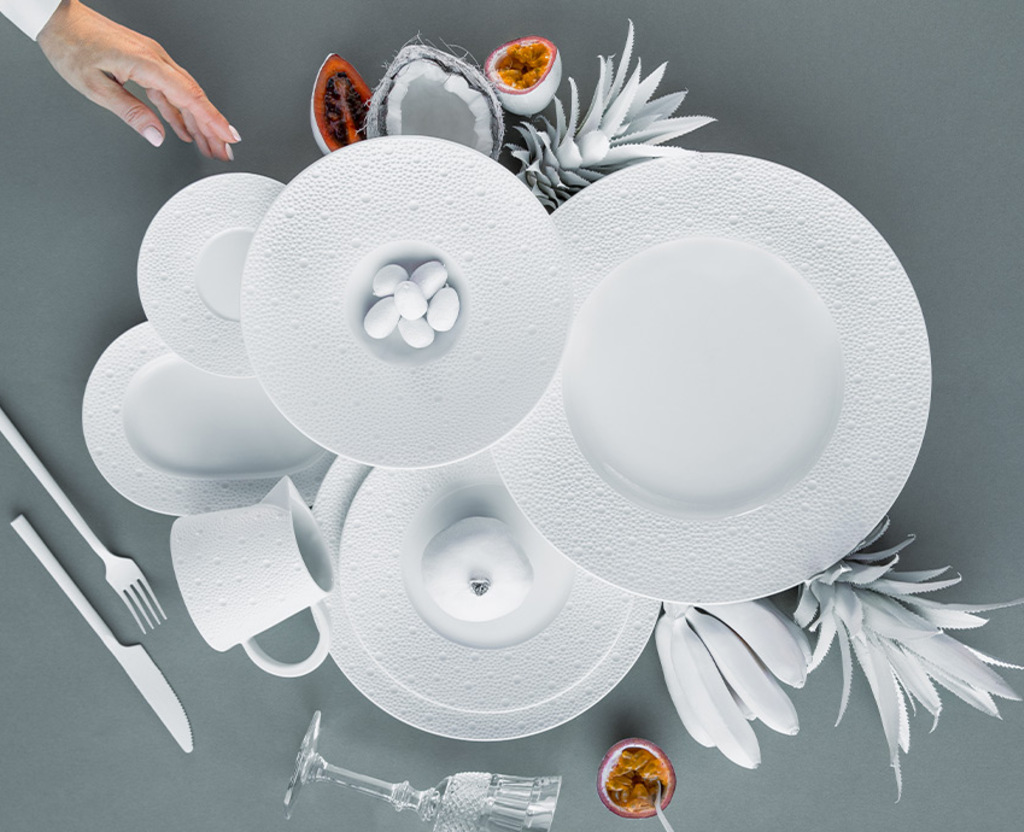 ディナープレート 26cm Ecume (エキュム) | ベルナルドの磁器