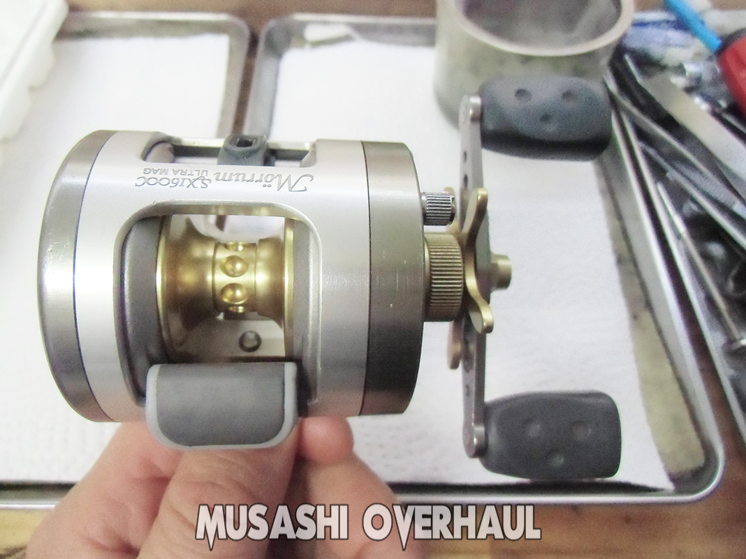 メンテナンス日記#1108：アブガルシア モラムSX 1600c ウルトラマグ