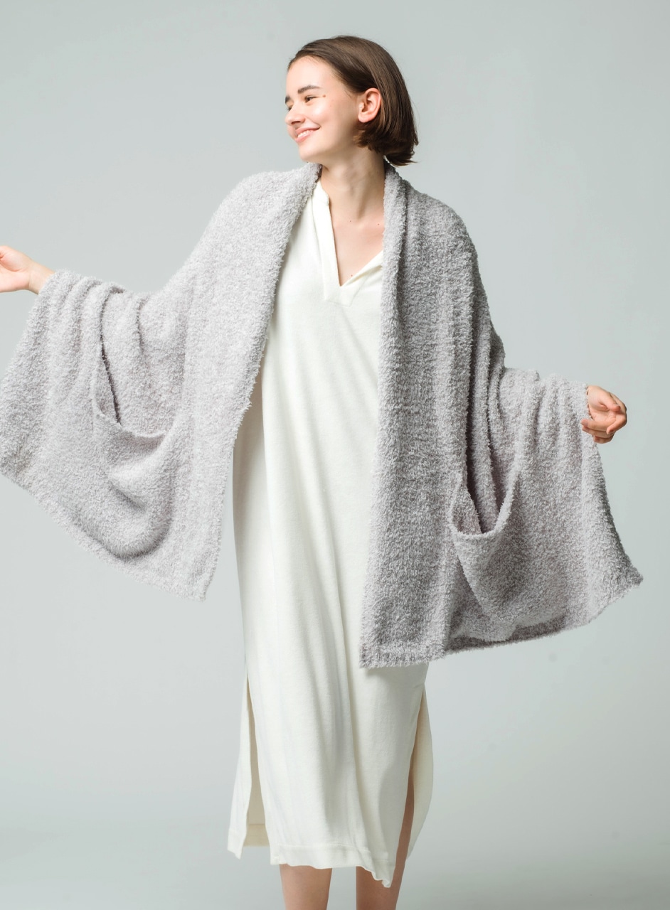 ヘザー トラベルショール コージーシック(9910100074) | | ベアフット