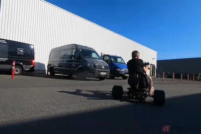 魔改造トライク爆誕!! 110ccエンジンにチョッパースタイル