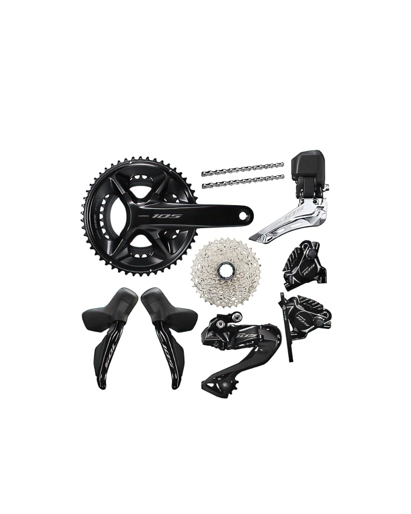Shimano 105 R7170 Di2 12 Speed Disc Groupset - bikemartsg.com