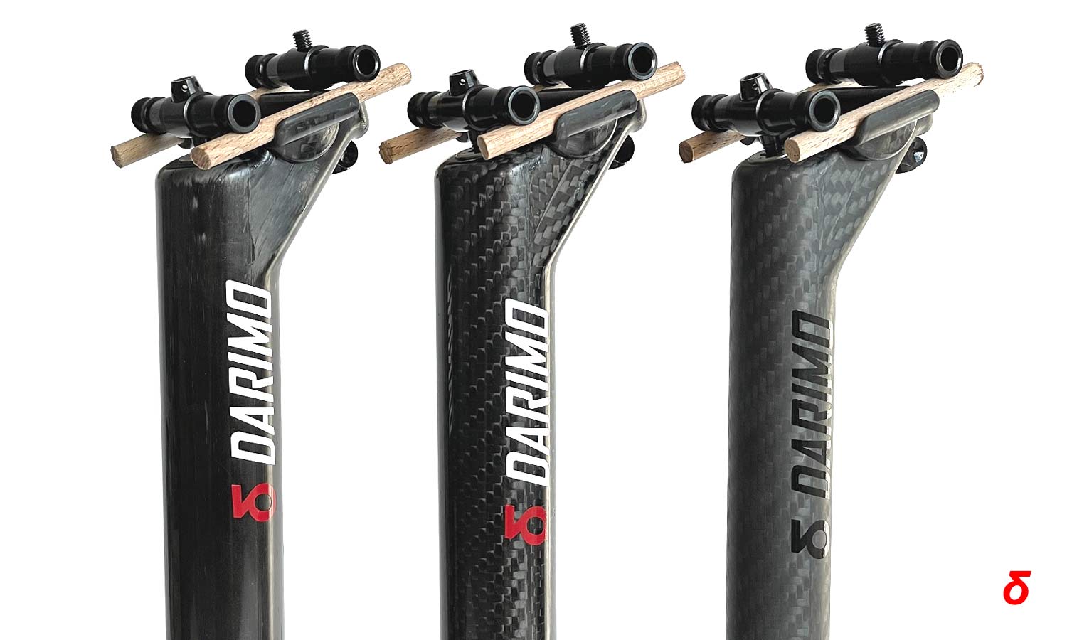Ultralight Darimo T2 15mm carbon seatpost's new offset, plus crazy