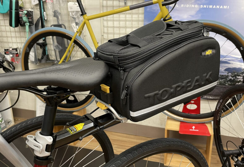 ロングライドにおすすめ！TOPEAK の MTX トランクバッグ DX とビーム