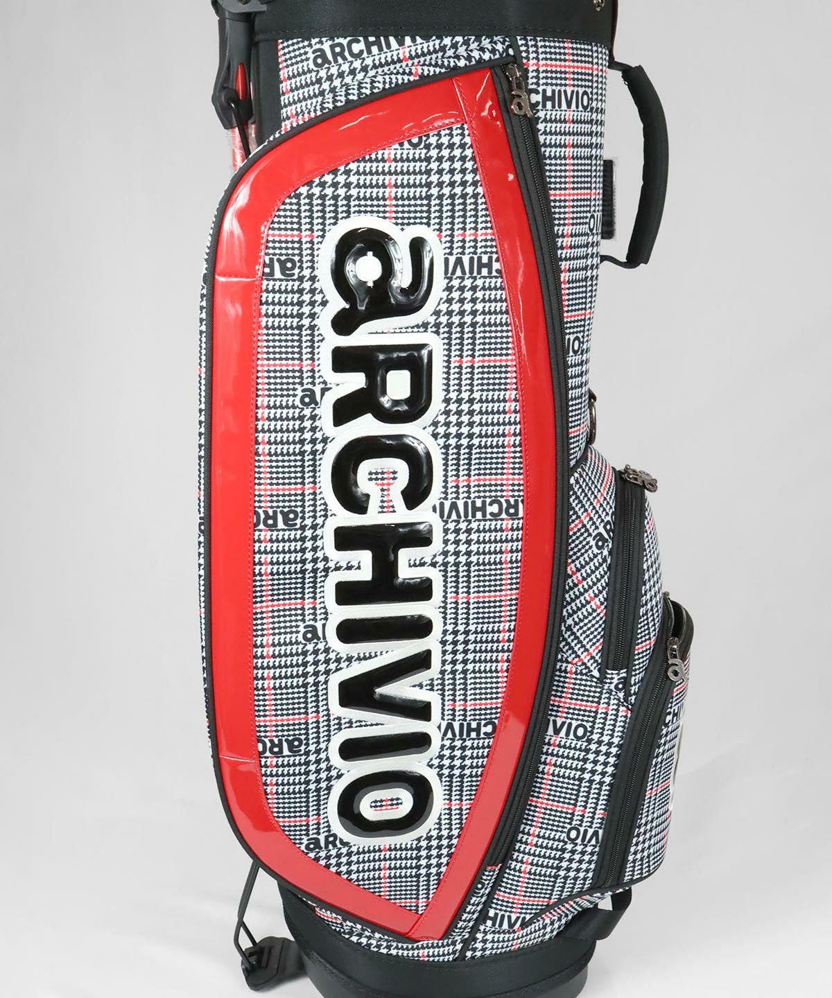 グレンチェック柄キャディバッグ|アルチビオ - ゴルフウェアや婦人服通販