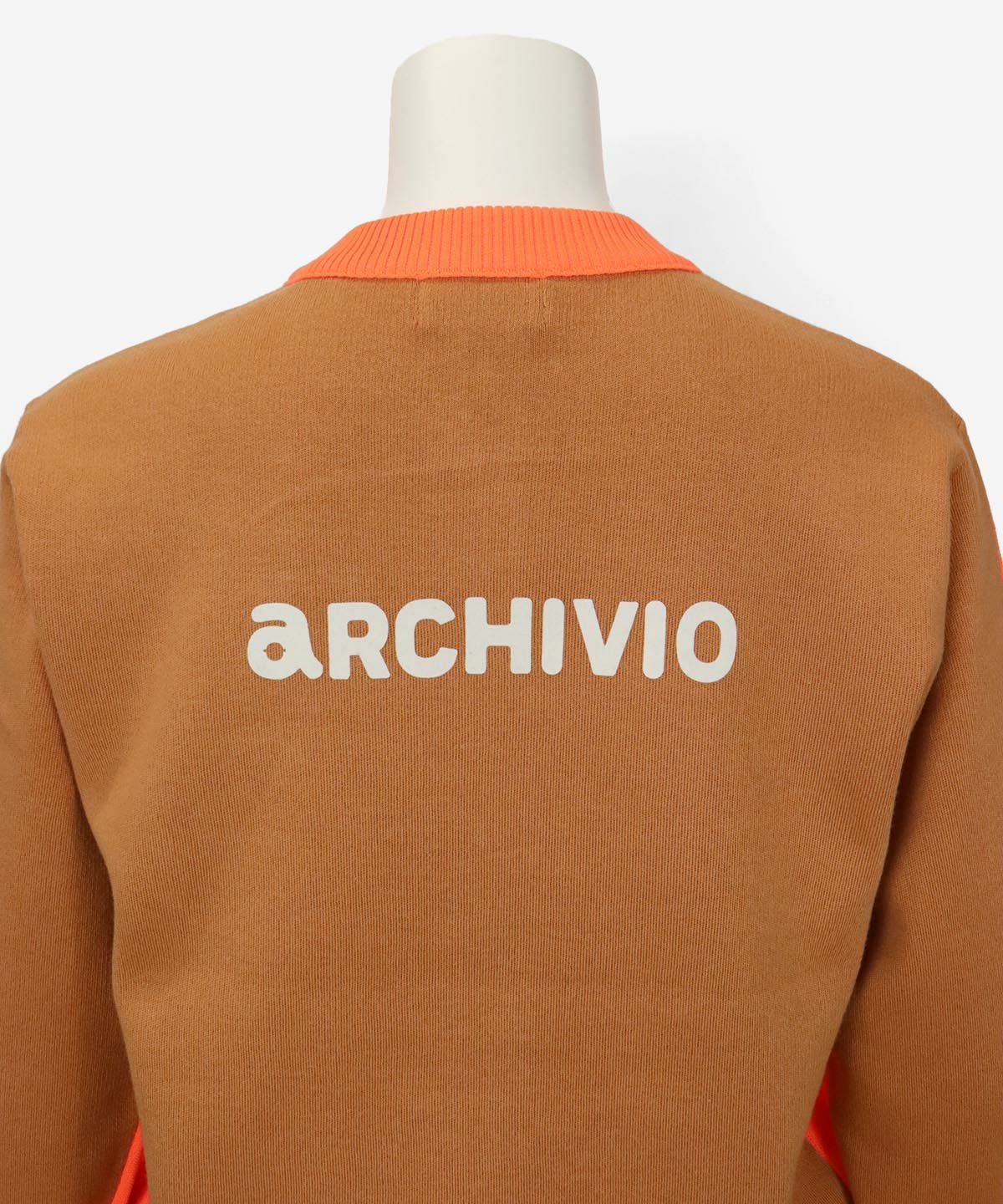 前後バイカラージップニットブルゾン|アルチビオ-アウトレット