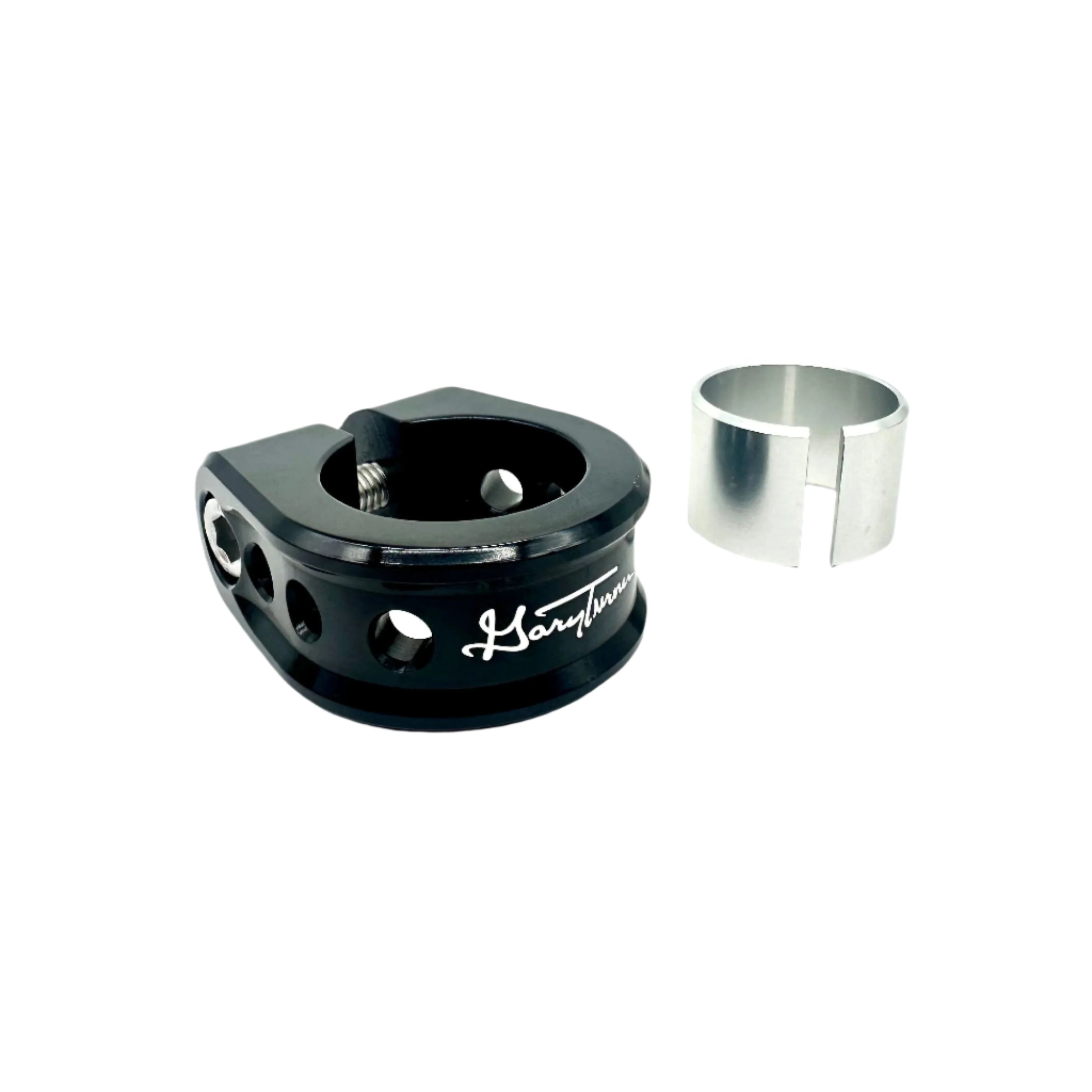 GARY TURNER GT X BILLET BMX HOLEY SEAT POST CLAMP 31.8mm (30mm w