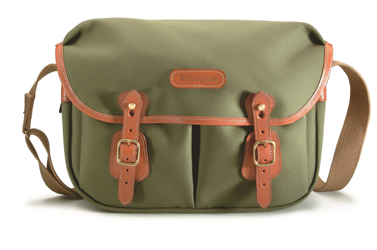 Photo Hadley - Khaki Canvas / Tan Leather – Billingham USA
