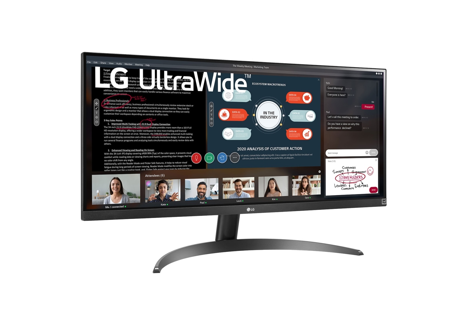 販売終了】LG 液晶ディスプレイ 29型 IPSウルトラワイド画面 29WP500-B