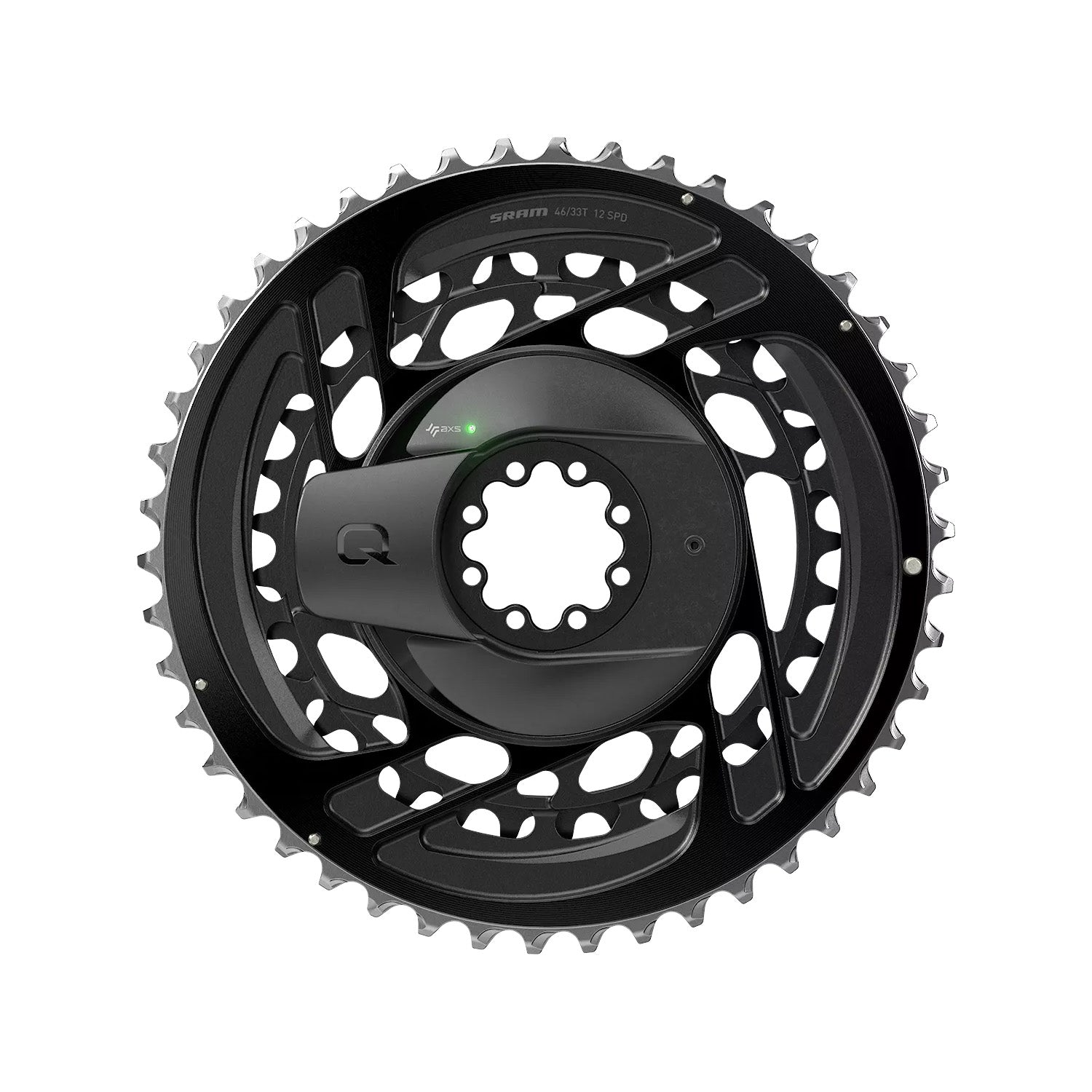 SRAM FORCE AXS 50x37 Chainring, Q Power Meter, 12 Speed – Bixby
