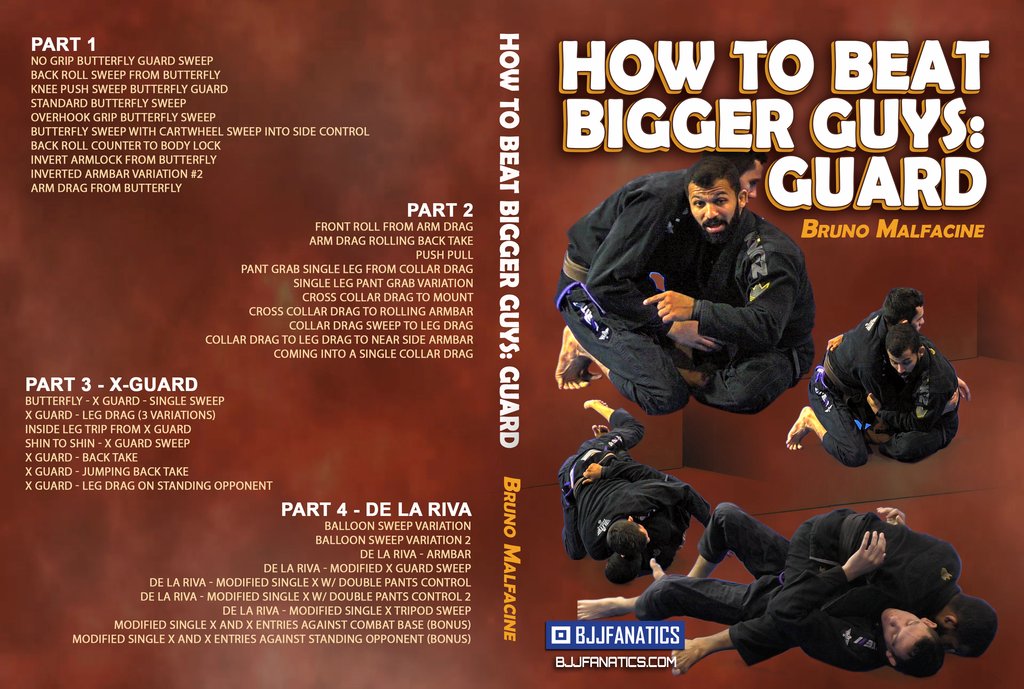 Bruno Malfacine DVD: How To Beat Bigger Guys: Guard - BJJ World