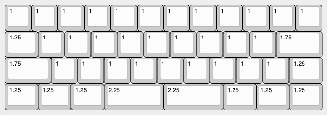 ロウスタッガード配列キーボード Kaineko42R - Daraku-Neko - BOOTH