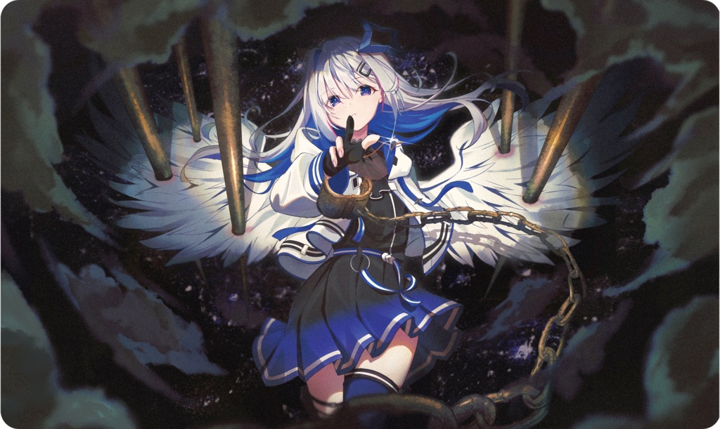 ホロライブ EXPO2022 天音かなた ラバーマット デッキケース スリーブ