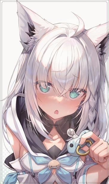 プレイマット：白上フブキ5 - u-sleeve - BOOTH