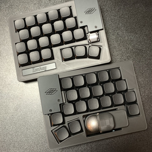 Pyuron ZMK 無線ダブルトラックボールキーボード - sor_mechkeeb - BOOTH