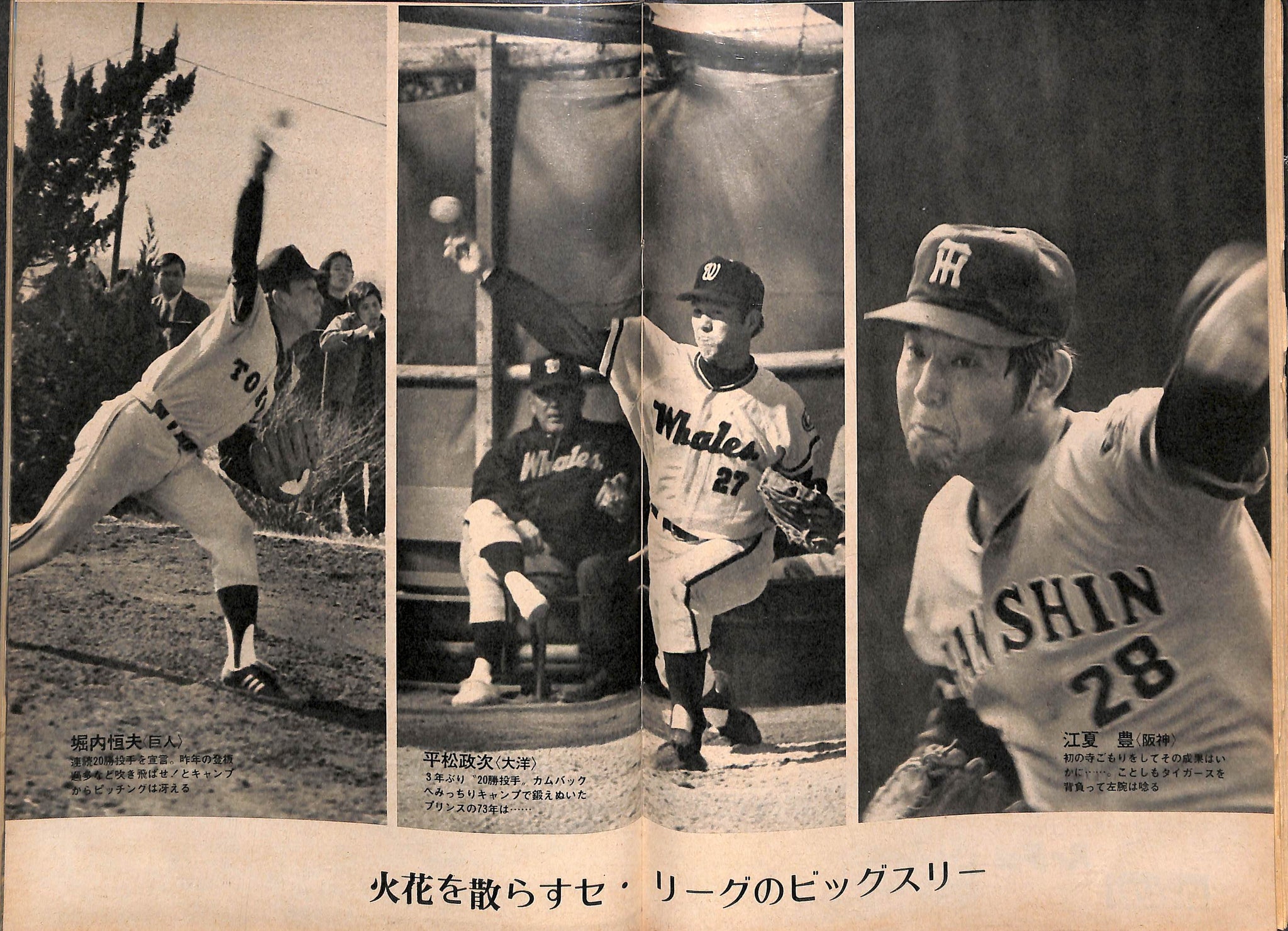 週刊ベースボール 1973年3月5日号 '73プロ野球選手写真名鑑 – Books