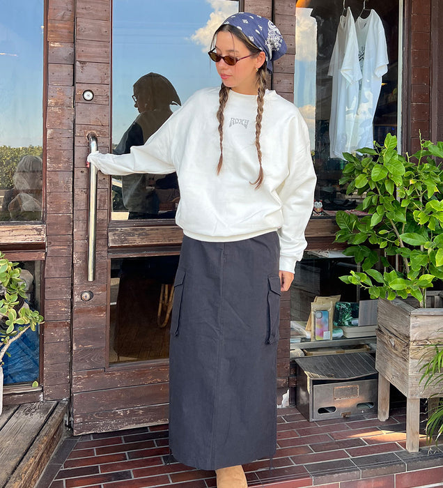 OUTLET】Roxy SWAYING CANDLE ウィメンズ 長袖Tシャツ サムホール