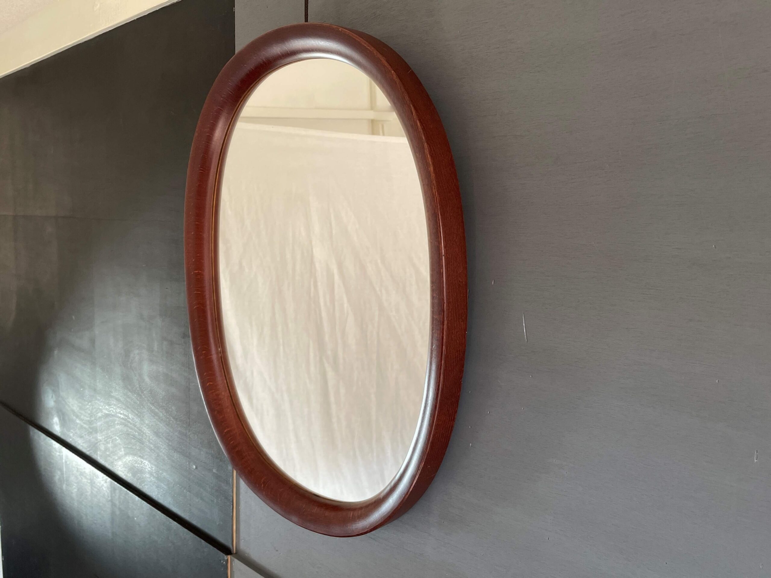 No.8981「曲木のオーバルウォールミラー：秋田木工/柳宗理デザイン」40