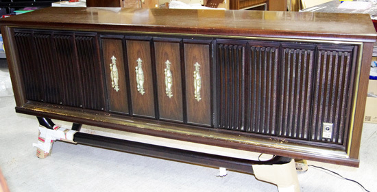 ◇1969年製COLUMBIA大形真空管ステレオ「SSA-858F」の修復修理 VOL10