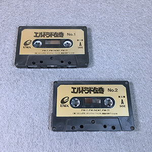 レトロゲームやりたい！：富士通 FM-7のカセットテープゲームの