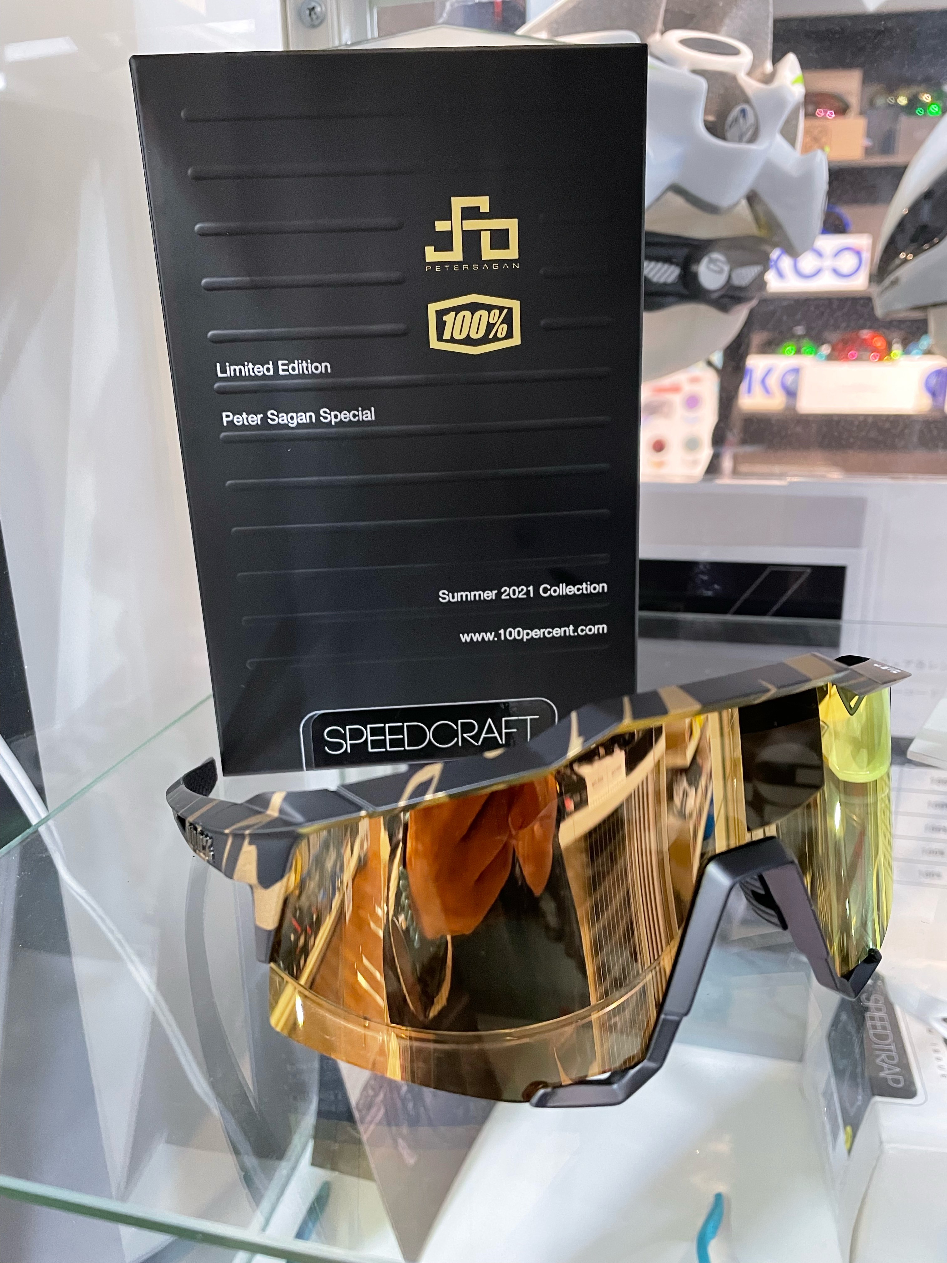 100% ワンハンドレッドサングラス ペーター・サガンリミテッドモデル