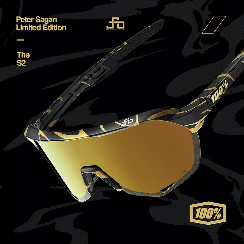 100% ワンハンドレッドサングラス ペーター・サガンリミテッドモデル