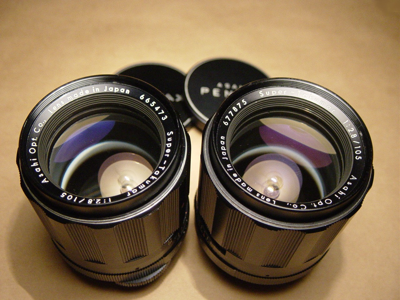 追加収蔵 スーパー タクマー 105mm f2．8（最初期型） - アサヒ