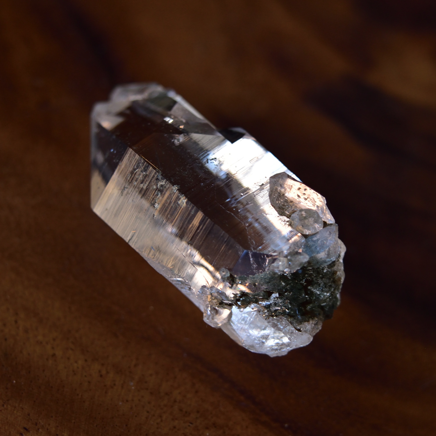 ヒマラヤ水晶 クローライト グランドレコードキーパー インド