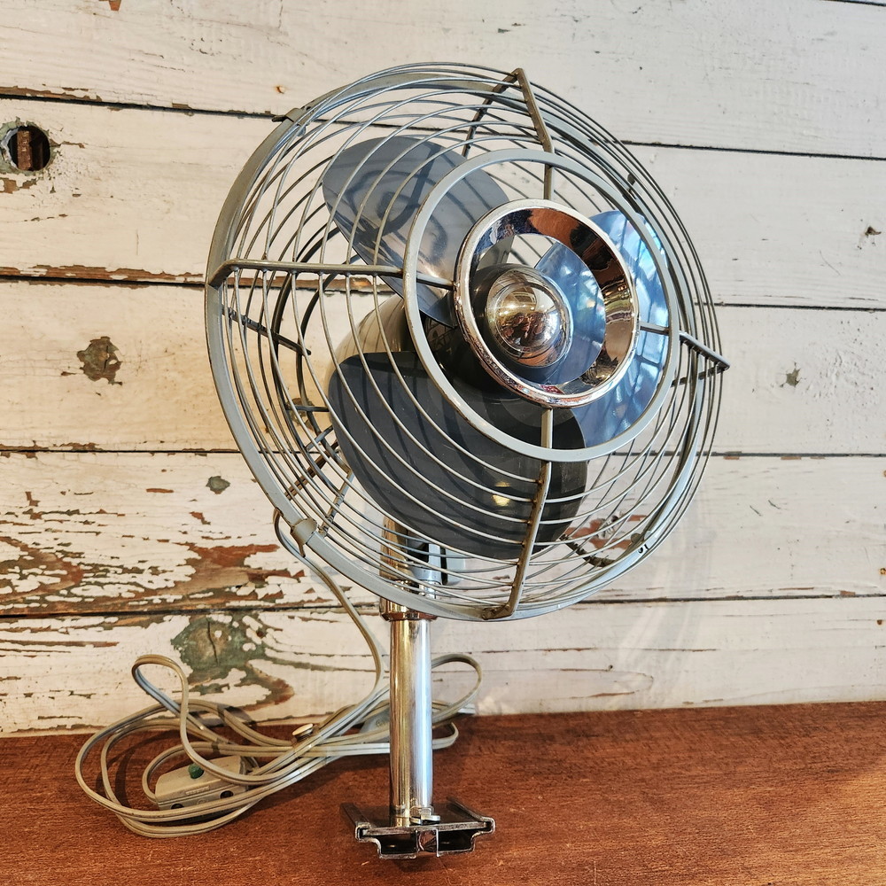 昭和レトロ インダストリアルなナショナル壁掛け扇風機 - [Sold Out