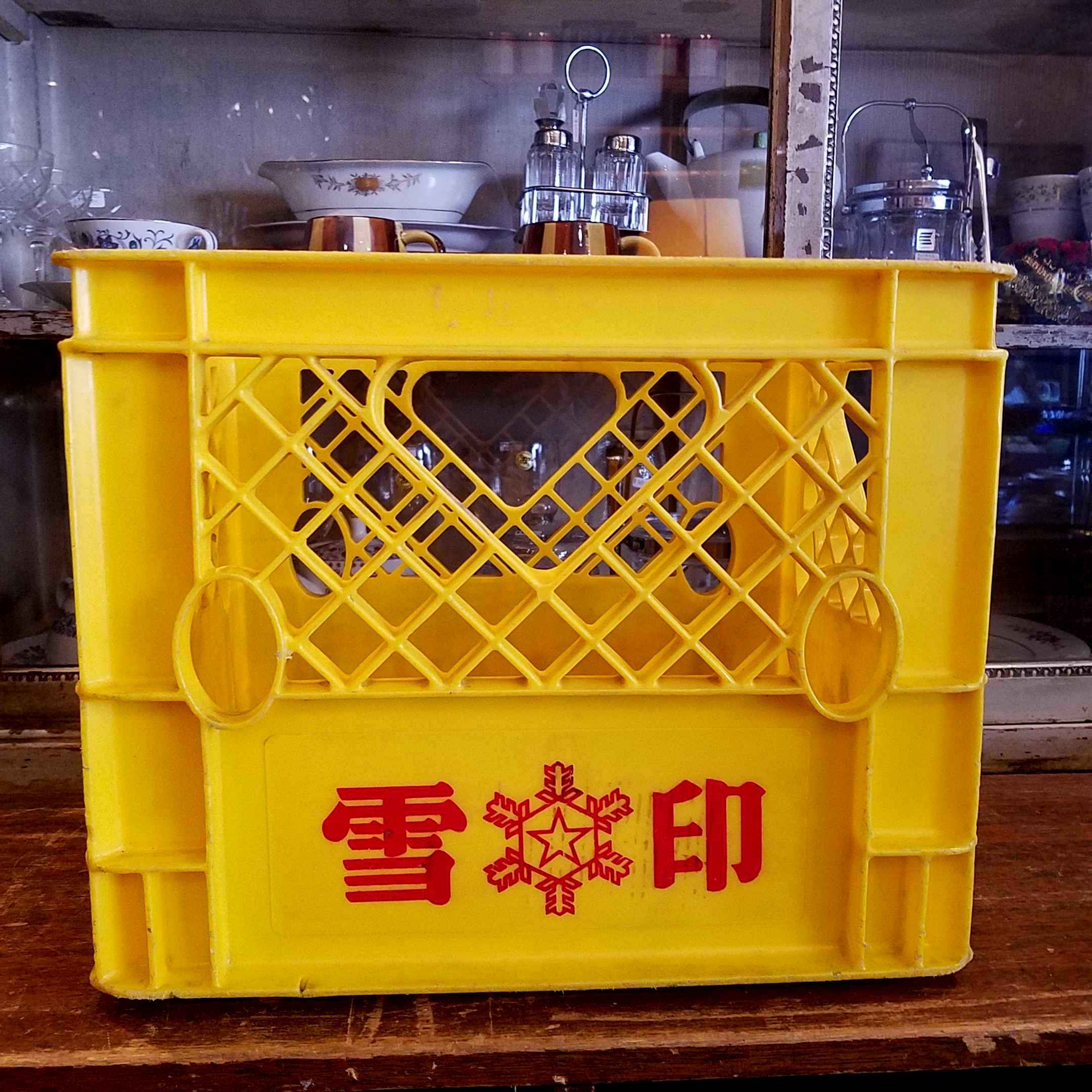 昭和レトロな雪印＆スコールのプラケース - [Sold Out]過去の販売商品