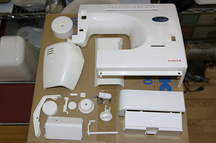 シンガー フィットライン 6580 (model 6580） 軸の固着 | ミシンとでんしゃ