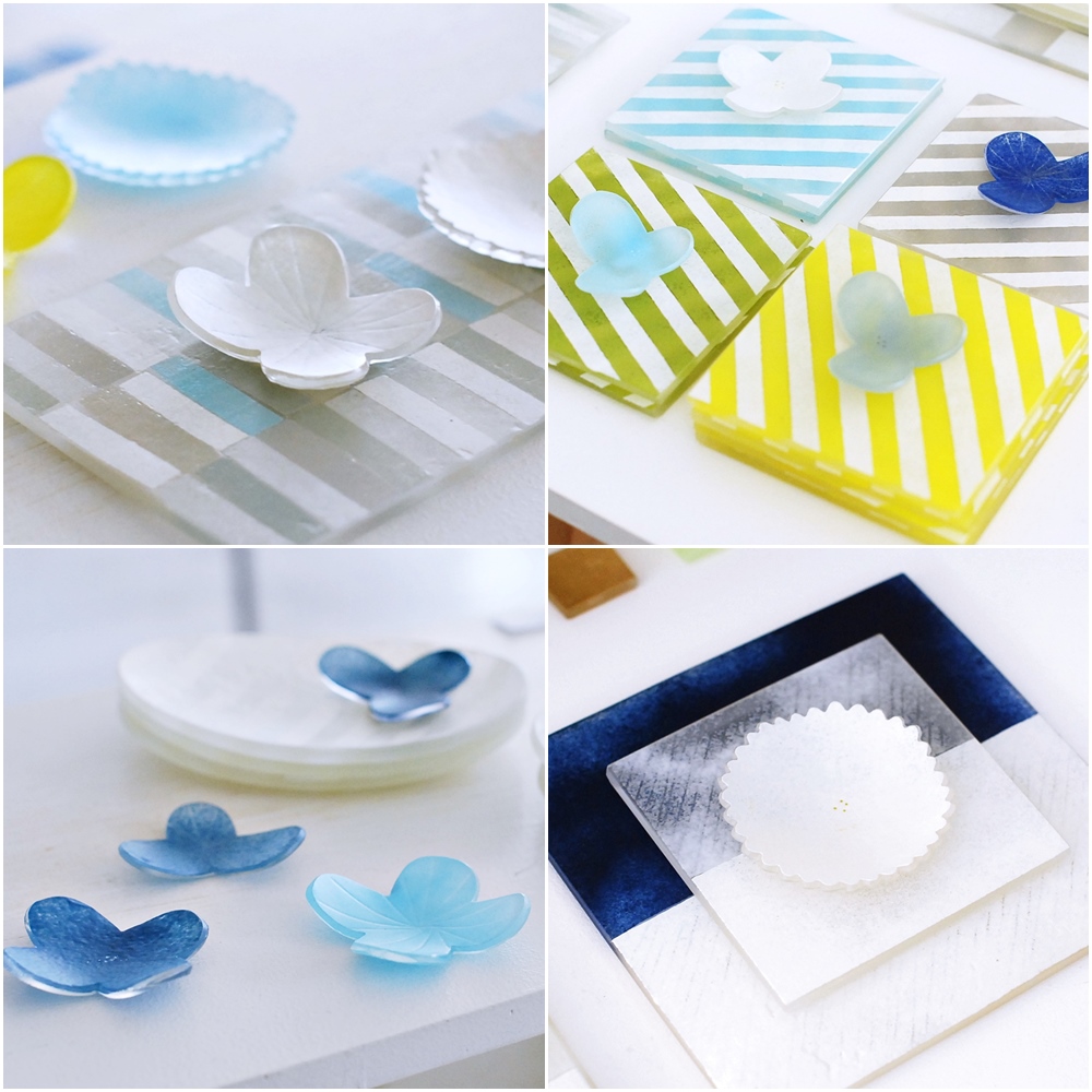 Siesta Blog | 【八木麻子ガラス展】爽やかな色合いのお皿やアクセサリー