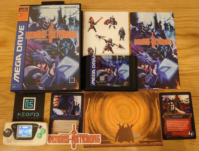 MD版Demons of Asteborgが届いた – とあるゲーマーのweblog Drei