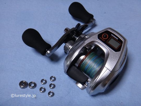 シマノ 14 バルケッタCI4+ 201HG フルベアリング 3BB→10BB ｜ blog