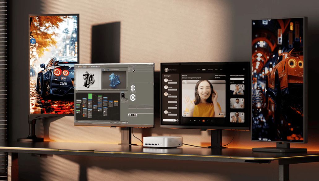 4画面マルチモニター環境の構築方法 | GEEKOMブログ【公式】