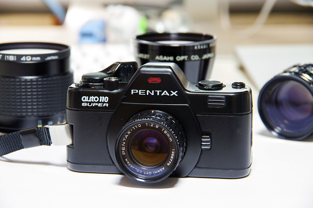 Qシリーズの先祖PENTAX auto110 superを愛でる – 酔人日月抄