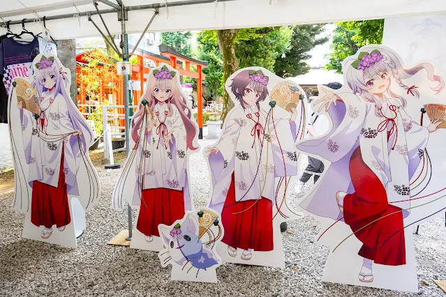 9-nine- Ruler's Crown』×蛇窪神社 ～白蛇結び展～」に行ってきた