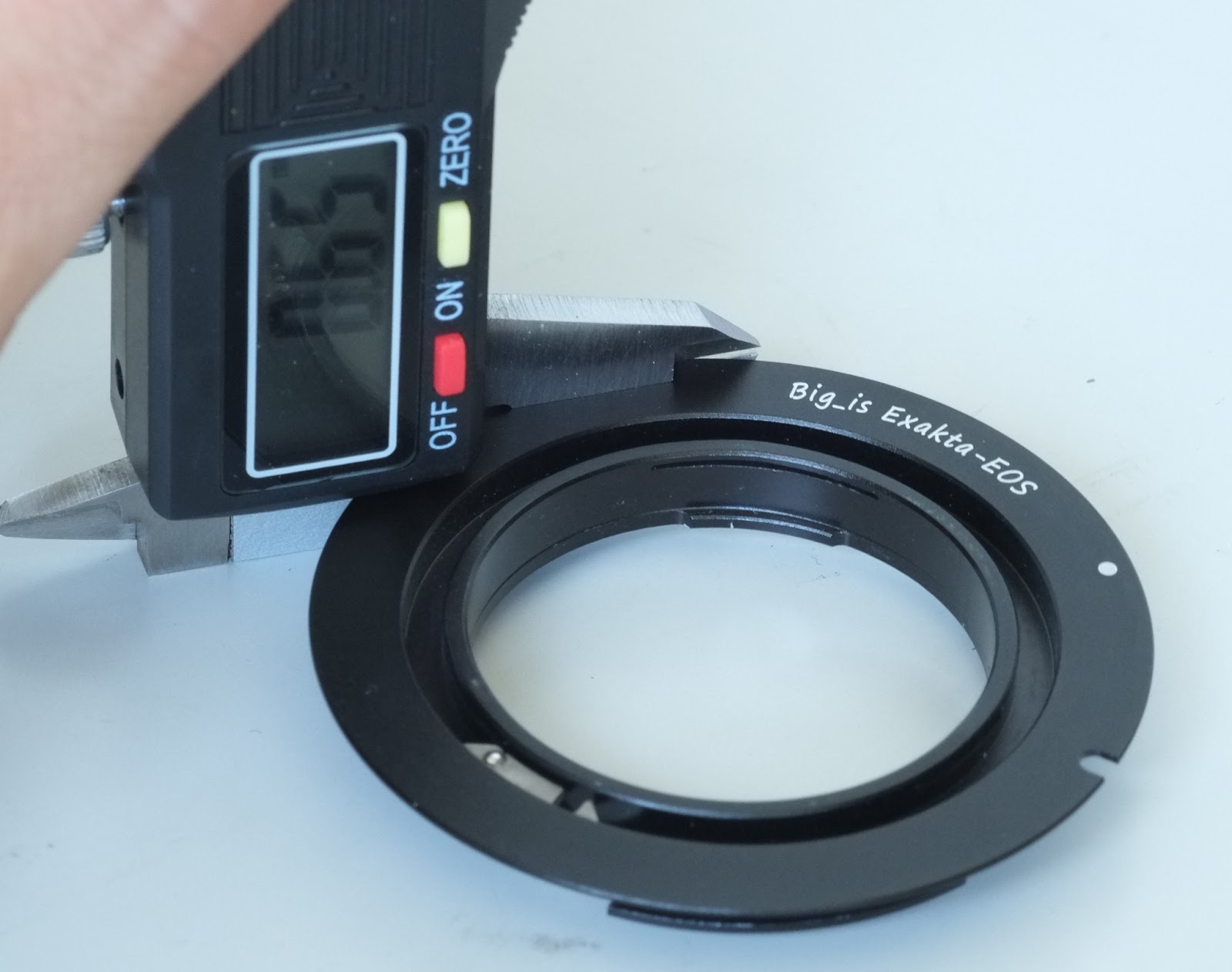 M42 MOUNT SPIRAL: あった！無限遠にもピントが合うEXAKTA-EOSマウント