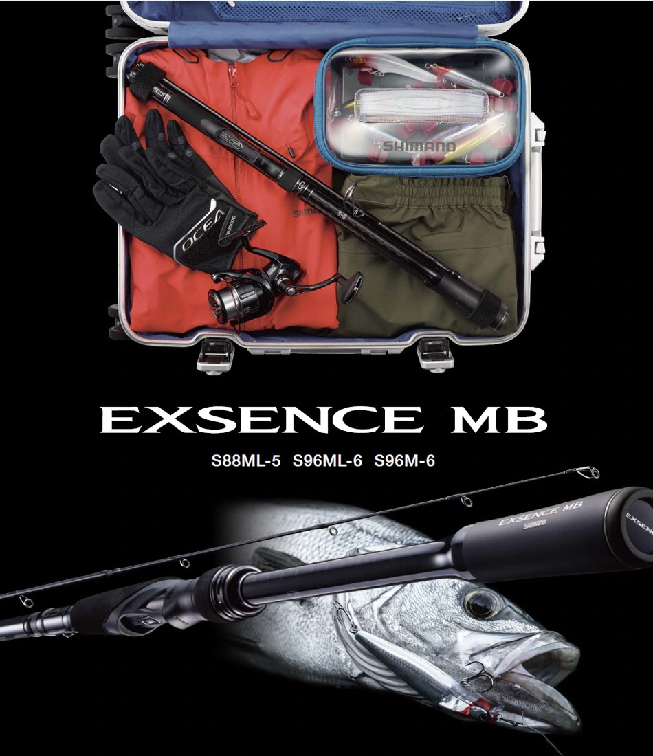 モバイルだけど使用感は本格派シーバスロッド！シマノ '20 エクス