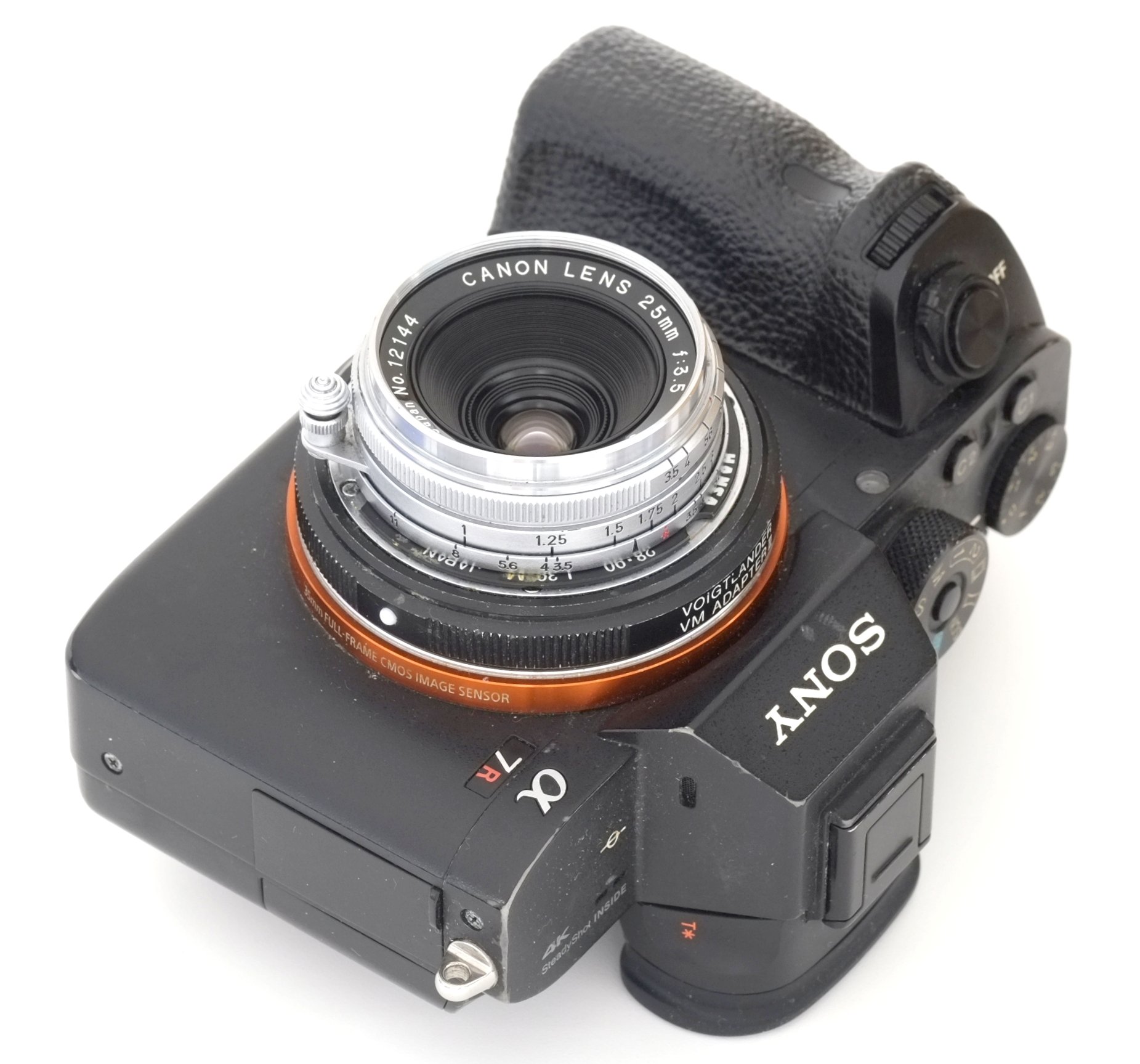 M42 MOUNT SPIRAL: CANON 25mm F3.5 (Leica L mount)