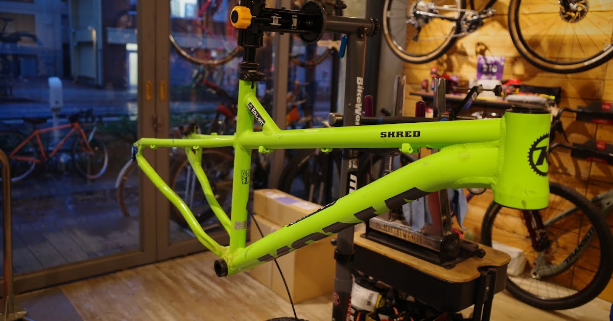 matthewcycle : KONA SHRED マウンテンバイクのオーバーホール