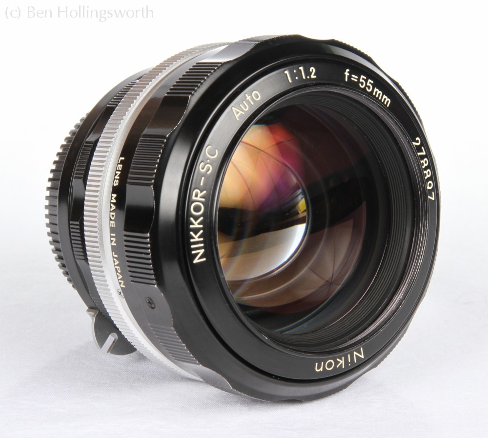 Prairie Rim Images: Old glass: Nikon Nikkor-S.C Auto 55mm f/1.2