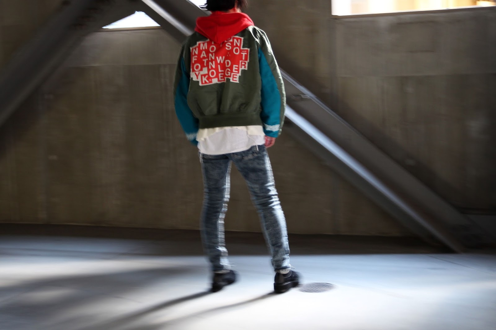 CYDERHOUSE / サイダーハウス「EXCLUSIVE REMAKE MA-1」 - input staff