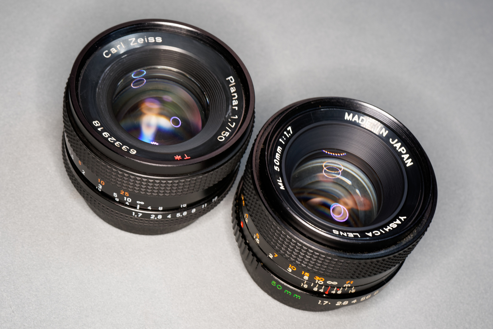 Carl Zeiss Planar と YASHICA ML とを比較 50mm F1.7 | Photo of the Life