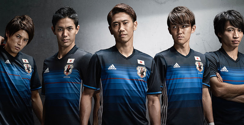 Japan 2016 Home Kit Released - Footy Headlines