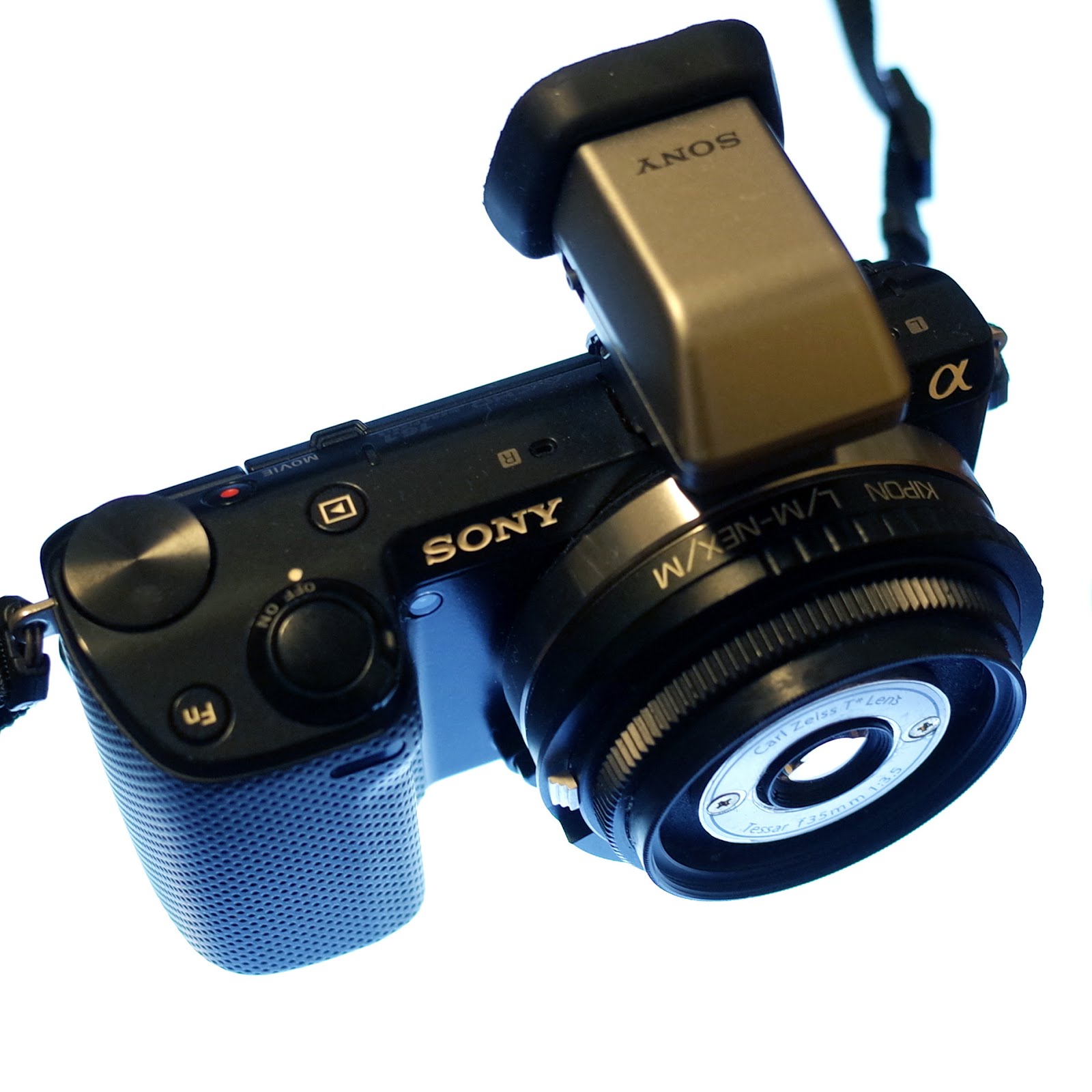 レンズ改造で遊ぶ: 京セラTD Tessar 3.5/35 T*