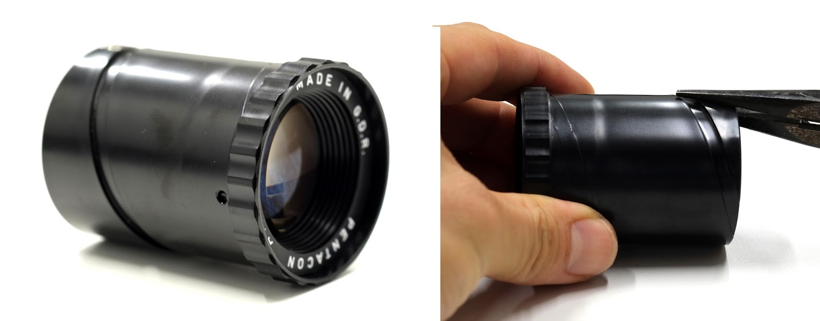 M42 MOUNT SPIRAL: VEB Pentacon AV (Meyer Optik Diaplan) 80mm F2.8