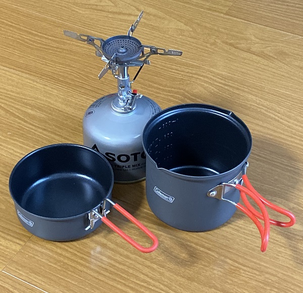 Coleman パックアウェイソロクッカーセット＋SOTO ウインドマスターSOD