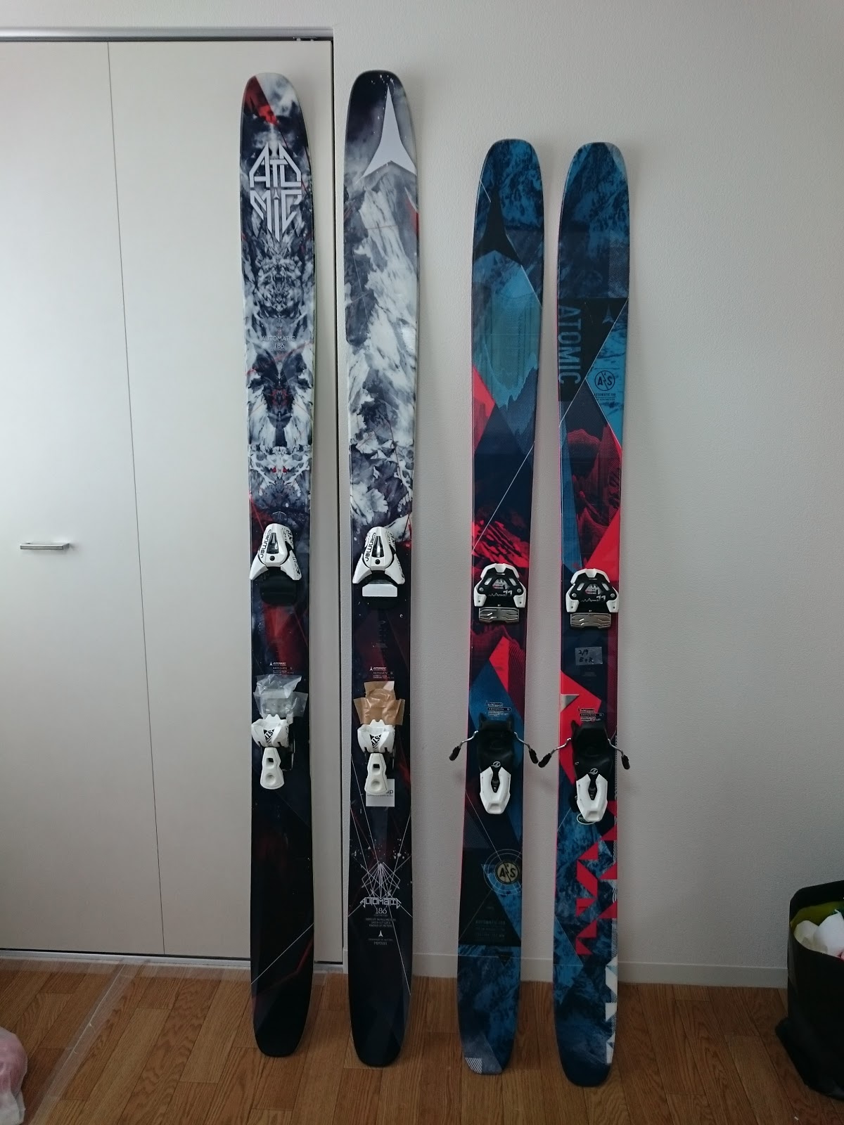 遊び部屋のメモ帳: モノログ：ATOMIC Automatic 117 186cm